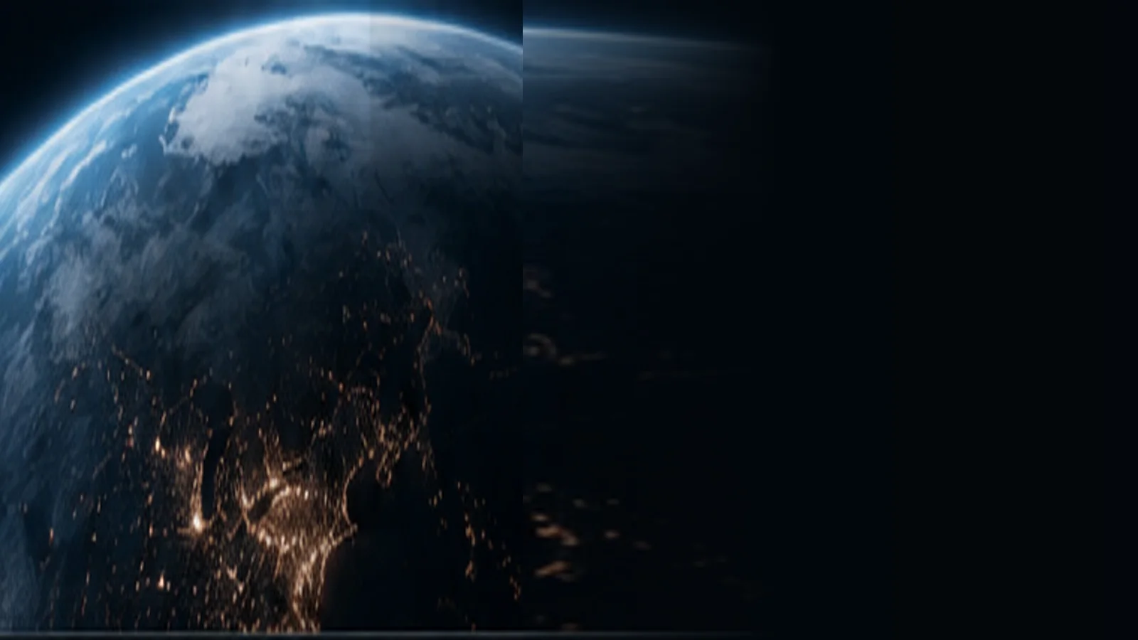 Earth at night