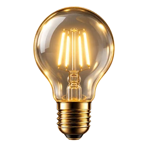 Glowing light bulb representing innovation