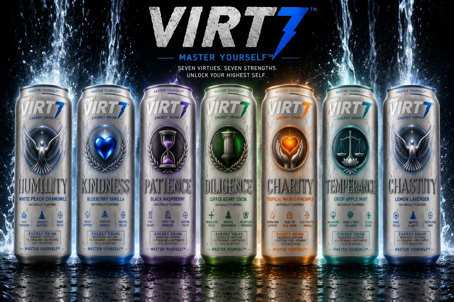 VIRT7 Energy Drinks