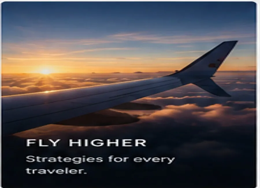 Air travel above the clouds