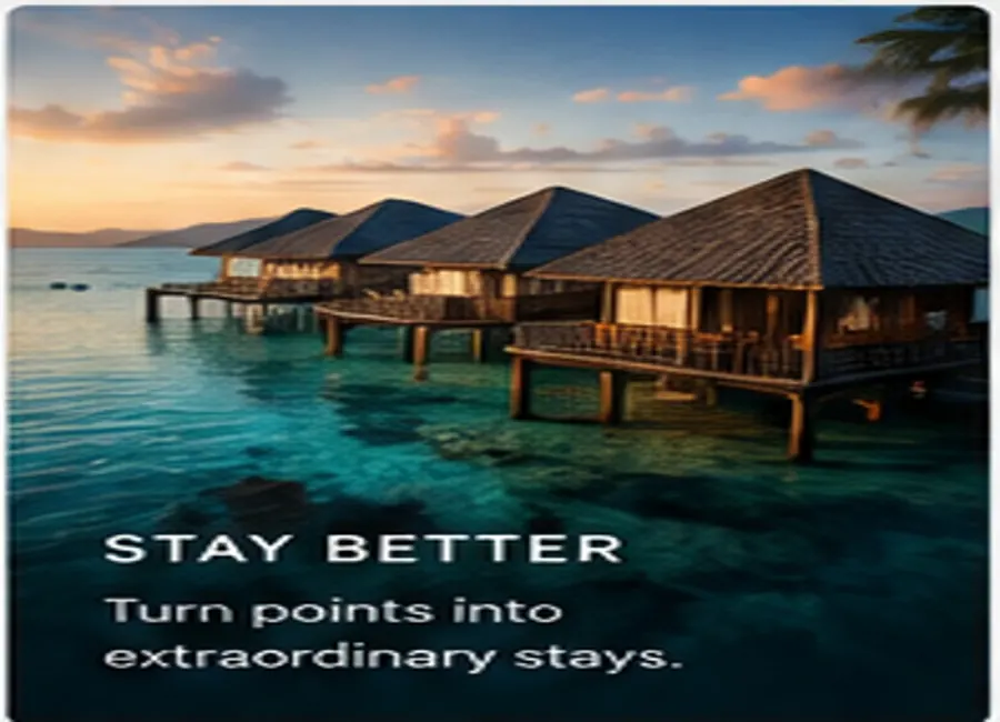 Overwater resort