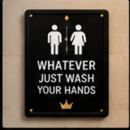 Whatever, Just Wash Your Hands