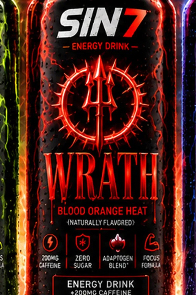 SIN7 WRATH Blood Orange Heat